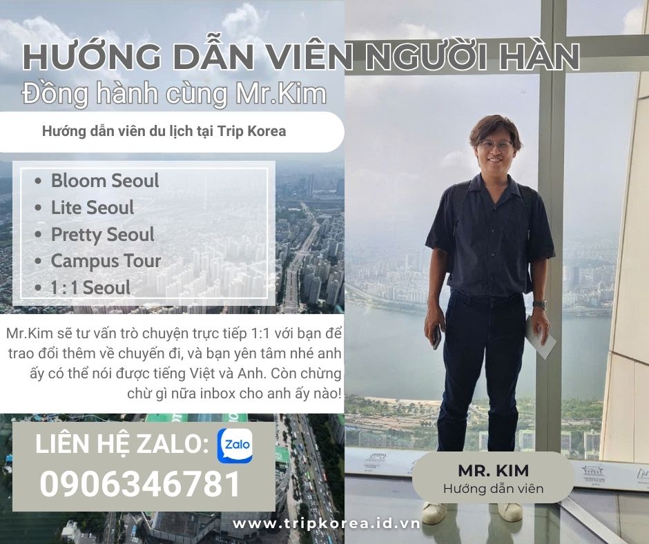 Poster Mr. Kim - Trip Korea